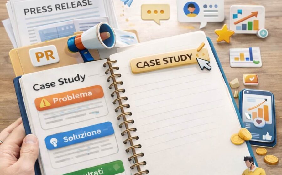 Scopri di più sull'articolo Case Study che diventano comunicati stampa